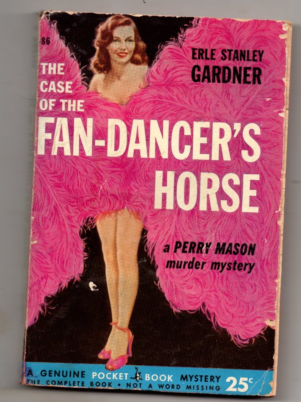 Vintage Perry Mason Novel - The Case of The Fan-Dancer's Horse